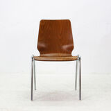 Set of 6 stacking chairs, 1960