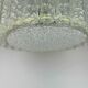 XL 60s 70s Chandelier Chandelier Doria Brass Glass Space Age Design 60s