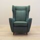 Fauteuil vert, design italien, années 1970, production : Italie
