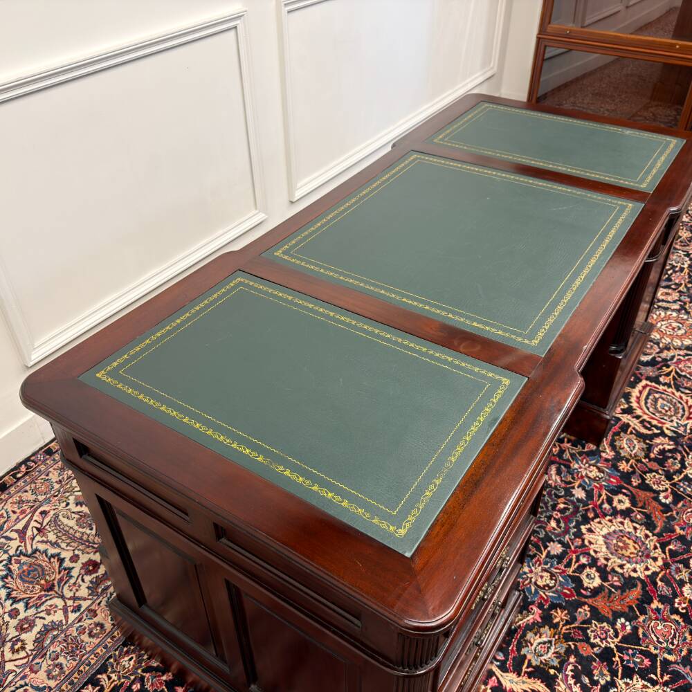 Classic English Desk with Backboard