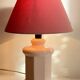 Vintage Pink Ceramic Lamp