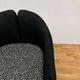 Pair of chairs by Eugenio Gerli for Tecno with patterns, 70s
