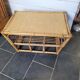 Vintage rattan coffee table
