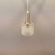 Small hanging lamp in transperant crystal glass