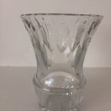 Baccarat vase cut crystal 1950