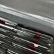 Set of 24 silver-plated knives SFAM, filet model.