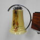 Art deco hanging lamp in glass