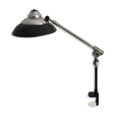 Lampe d'usine Ferdinand Solère vintage des années 50
