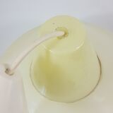 Vintage glass hanging lamp circa 1960