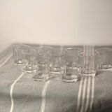 Mini octagonal shot glasses