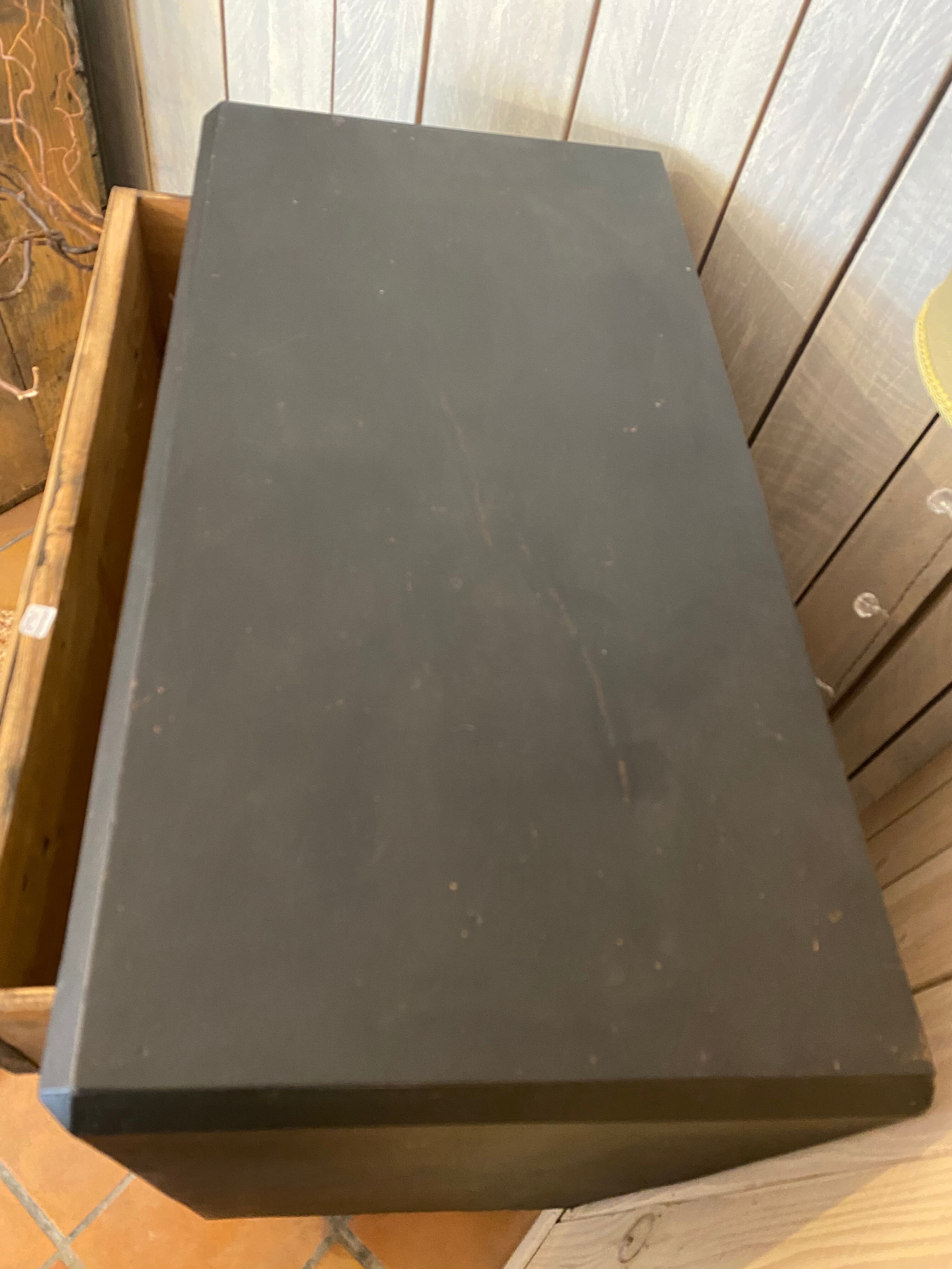 Vintage black dresser