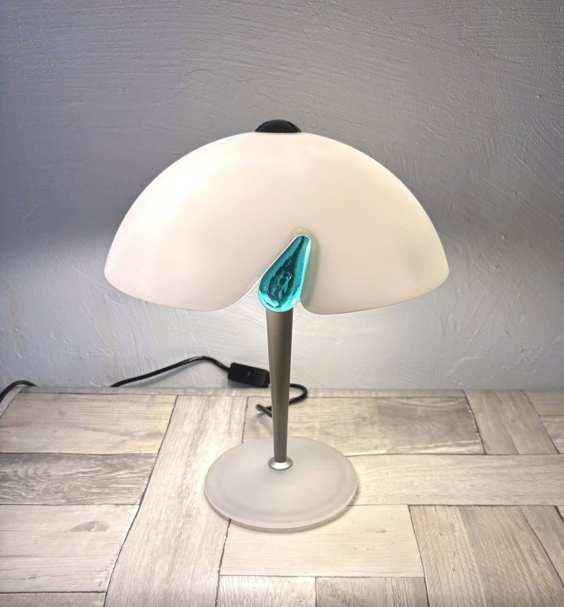 Large Mazzega Murano lamp - Original label -