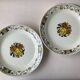 2 Art Deco dinner plates Boch Frères La Louvière Belgium