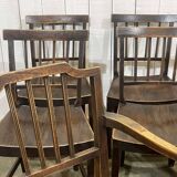 19th century elm and oak table