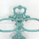 Enamelled cast iron umbrella holder