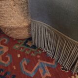 Toad Blue Velvet armchair