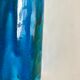 XXL ceramic ceramic earth varnished turquoise 1970