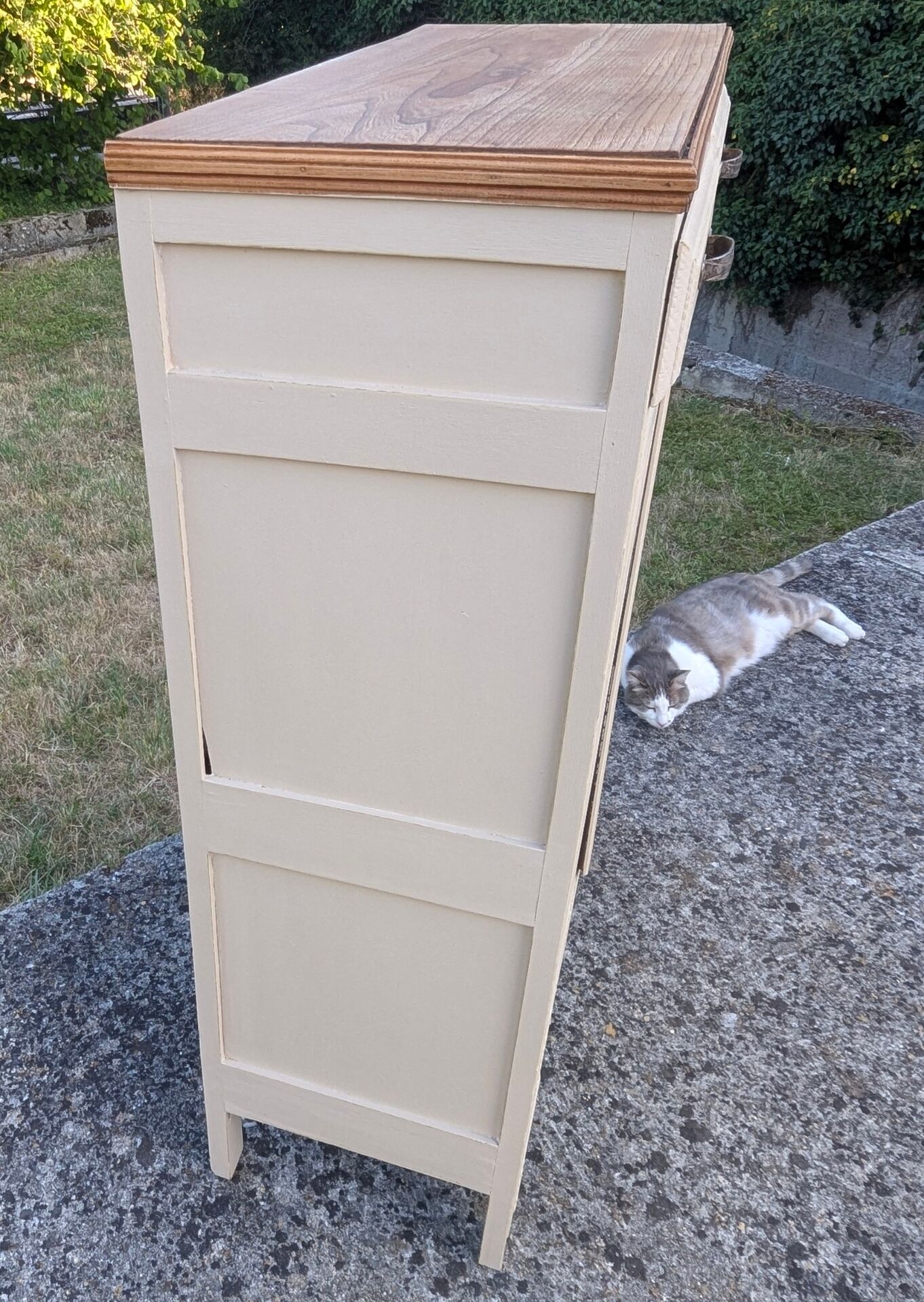 Parisian High Buffet 1930s Art Deco Shabby Patina