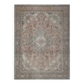 Tapis en laine persan fait main vintage des années 1960 280x381