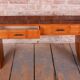 Console Tables in Walnut and Cherry, Czech, 1920s, Set of 2
