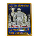 Plaque émaillée "Michelin"