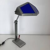 Grande lampe vintage 1920 Pirouett Art Déco bureau - 50 cm