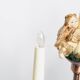 Lampe de table Mid Century White Angels