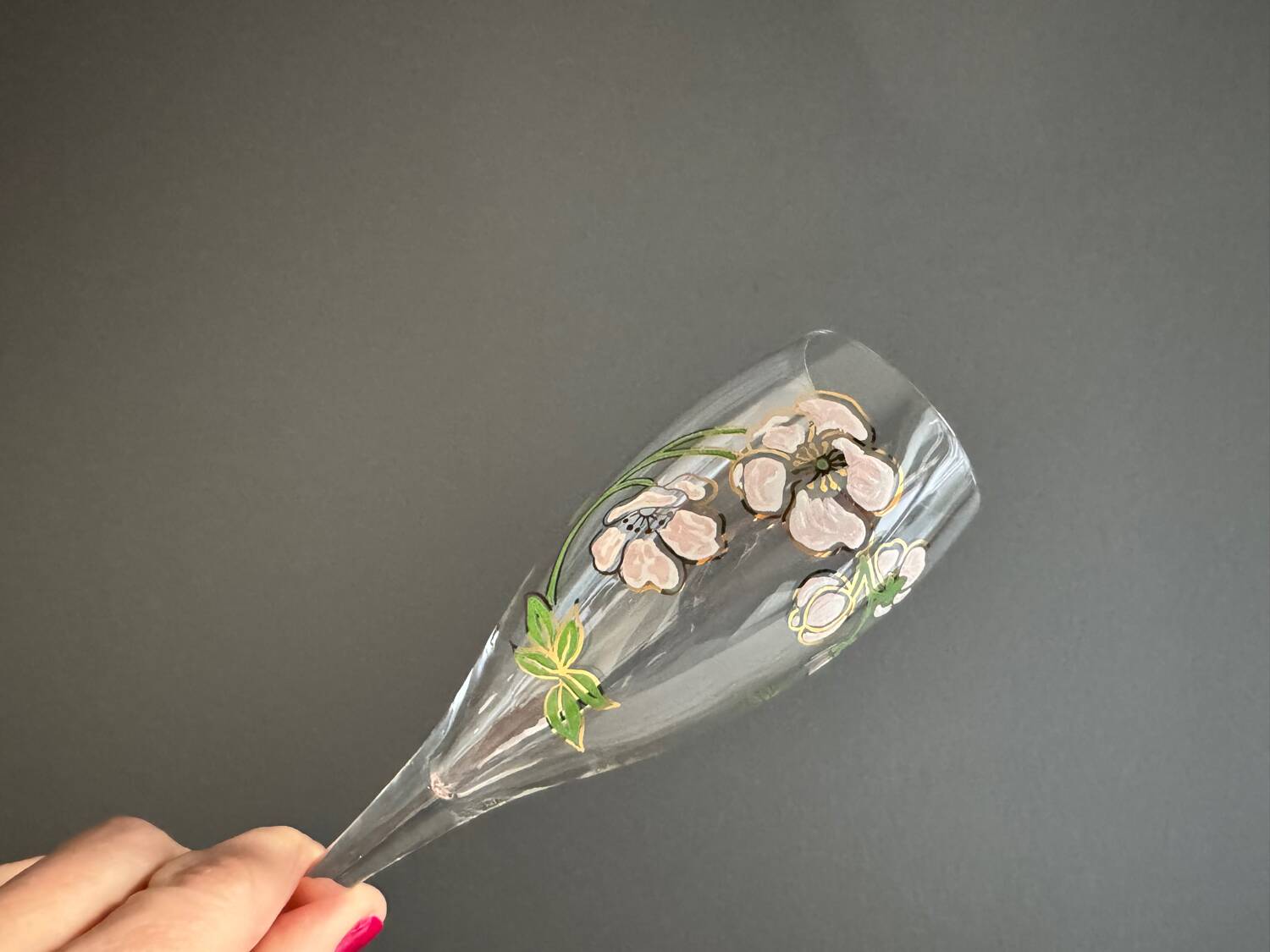 5 Perrier Jouet champagne flutes