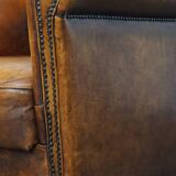Fauteuil en cuir de mouton