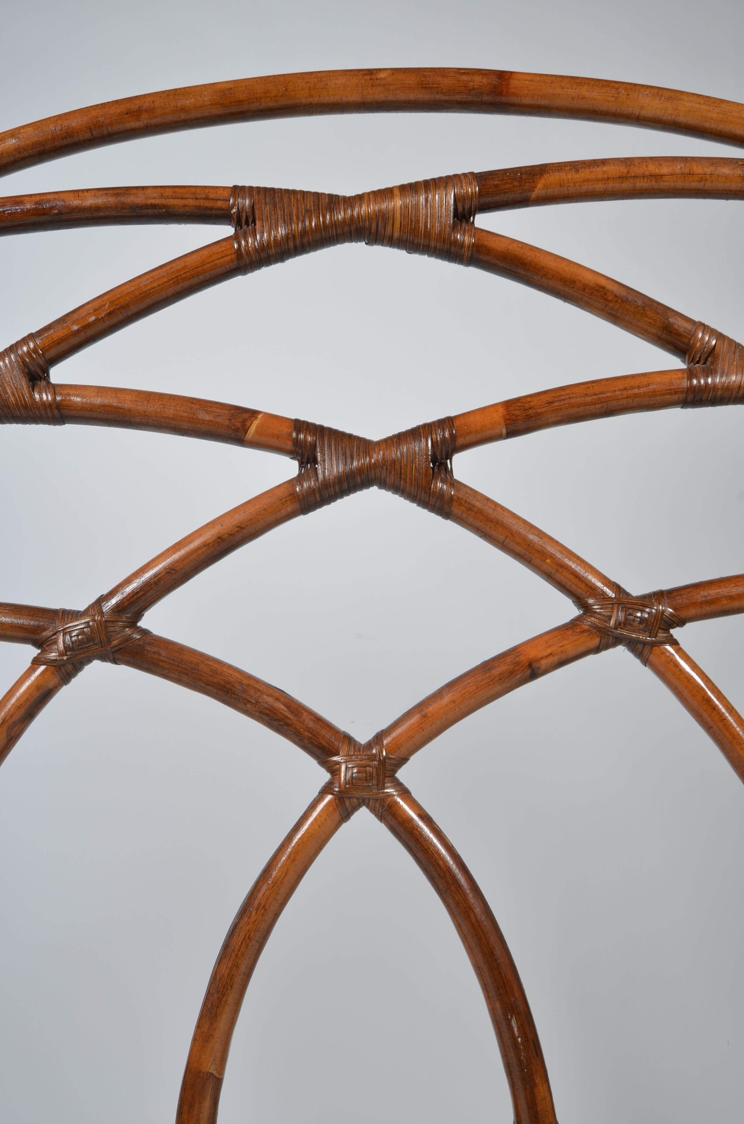 Rattan headboard 2 places