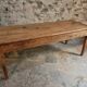 Old oak farmhouse table, dining table, Auvergne, circa 1750–1800
