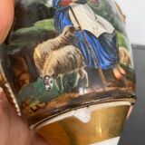 Porcelain vase XIX on pedestal Saint Jeanne