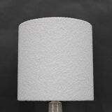 1970s Ceramic Table Lamp from Axella with Fabric Lampshade, Denmark
