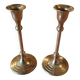 Brass candlesticks