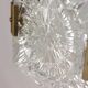 Vintage Sculptural Glass Pendant Lamp by Kamenický Šenov, 1970s
