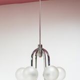Vintage suspension Sputnik 6 boules années 60
