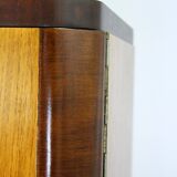 Vintage Bauhaus Chromed Tubular Steel Wardrobe by Hynek Gottwald, 1930s