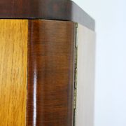 Vintage Bauhaus Chromed Tubular Steel Wardrobe by Hynek Gottwald, 1930s