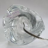 Joseph Bleichner crystal lamp base, modernist design, 1960s