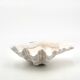 Natural white shell dish, 1970s.