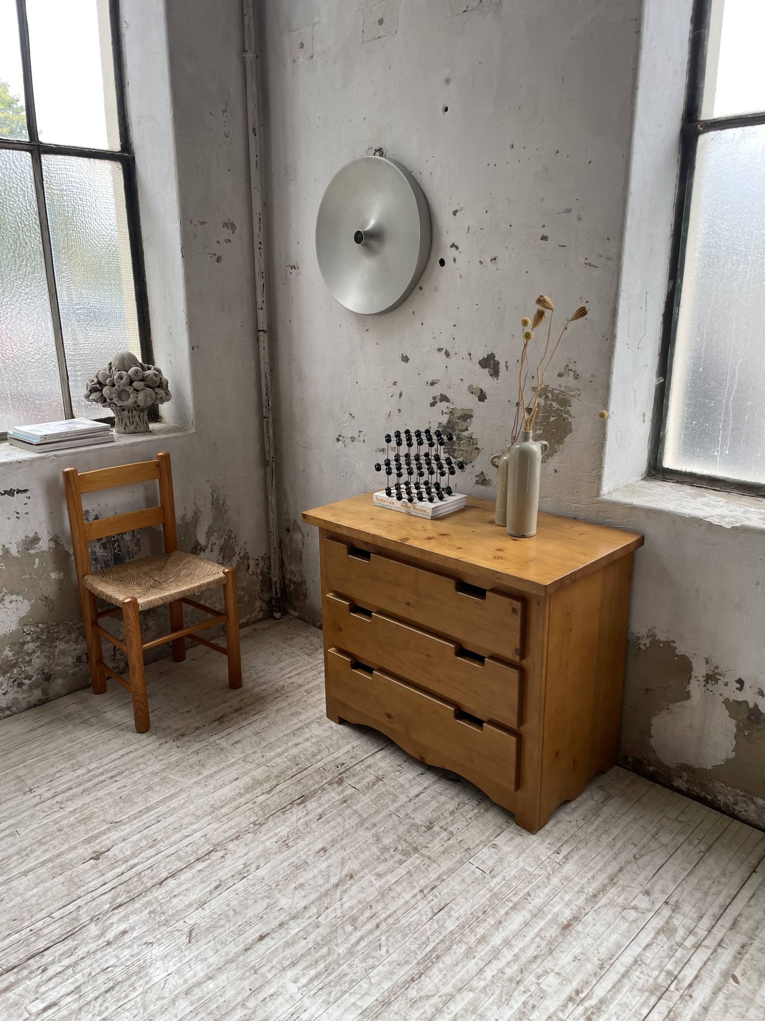 Commode en pin années 80 mobilier montagne