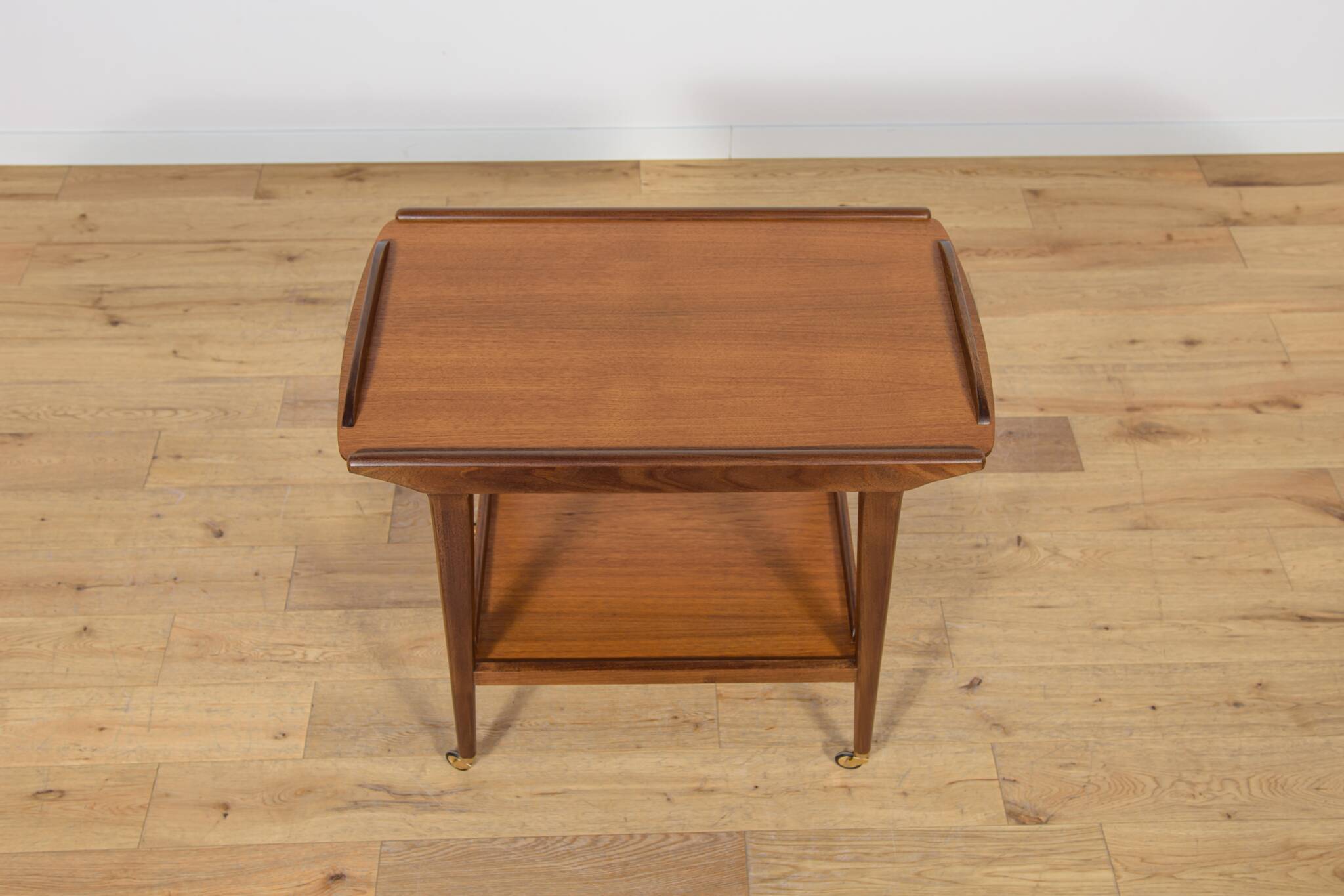 Mid Century Teak Serving Trolley, Denmark, 1960s