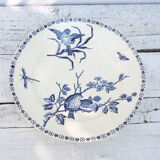 Porcelain compotier bird motif