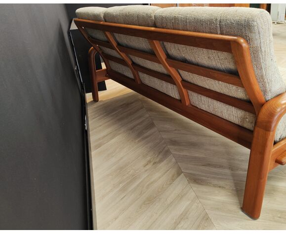 kunstmest compact de wind is sterk Danish mid century bank vintage sofa | Selency