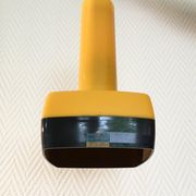 Vintage hanging lamp by Bent Karlby for A. Schroder, Kemi, 1970s