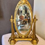 Art deco golden psyche