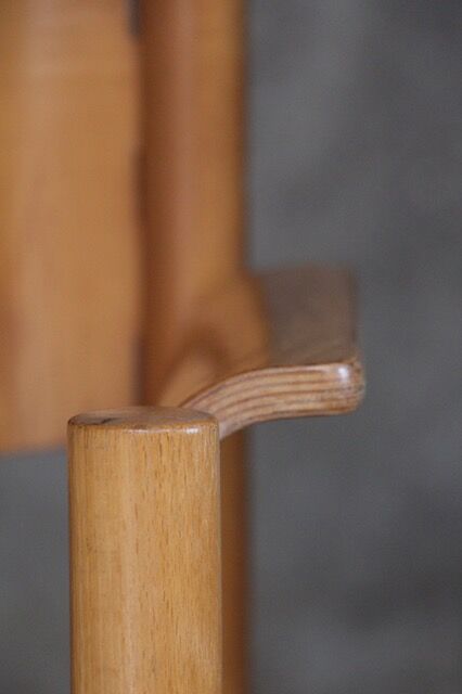 Scandinavian armchairs design plywood beech 1970