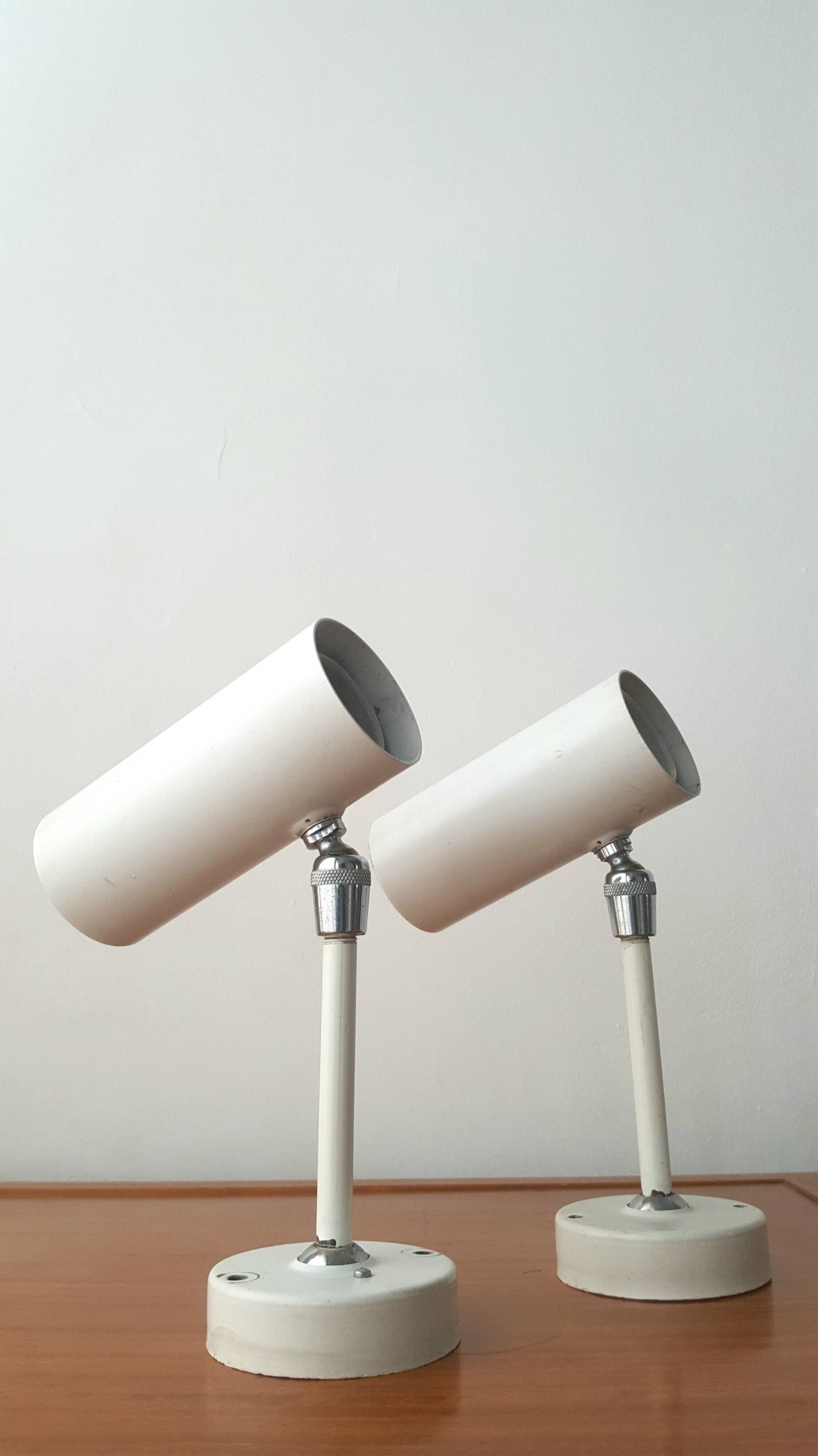 Lot of wall sconces Raak 1970