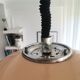 Italian 1970s Meblo pull down lamp by Massoni for Guzzini