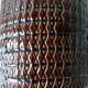 Large floor vase Jasba West Germany 42 cm – Fat Lava brown 1960s